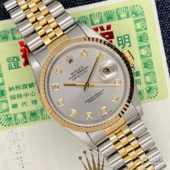 ロレックス デイトジャスト Ref.16233G