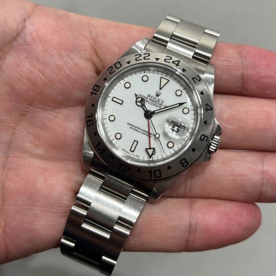 ロレックス エクスプローラーII Ref.16570