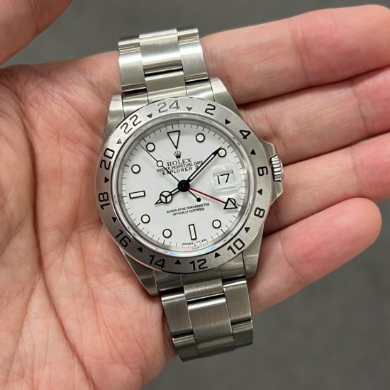 ロレックス エクスプローラーII Ref.16570