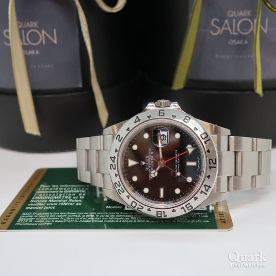 ロレックス エクスプローラーII Ref.16570