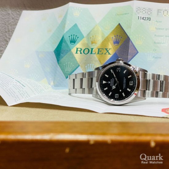 ロレックス エクスプローラーI Ref.114270