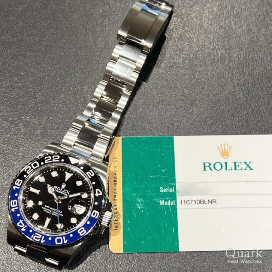 ロレックス GMTマスターII Ref.116710BLNR