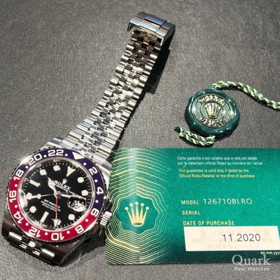 ロレックス GMTマスターII Ref.126710BLRO