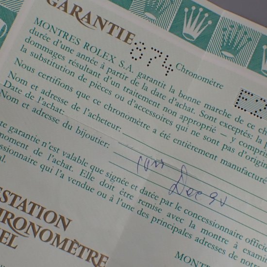 ロレックス GMTマスターI Ref.16700