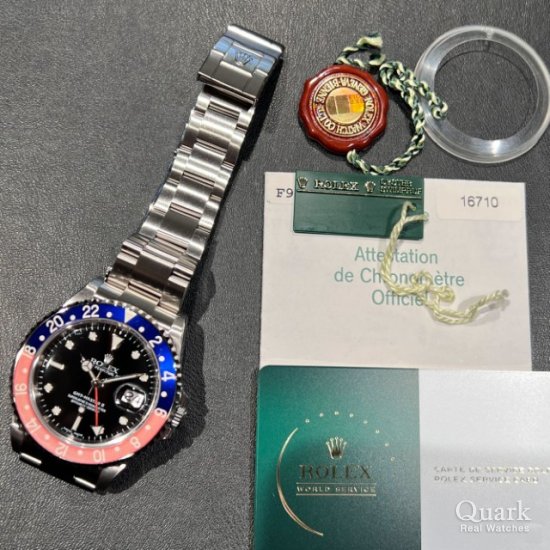 ロレックス GMTマスターII Ref.16710