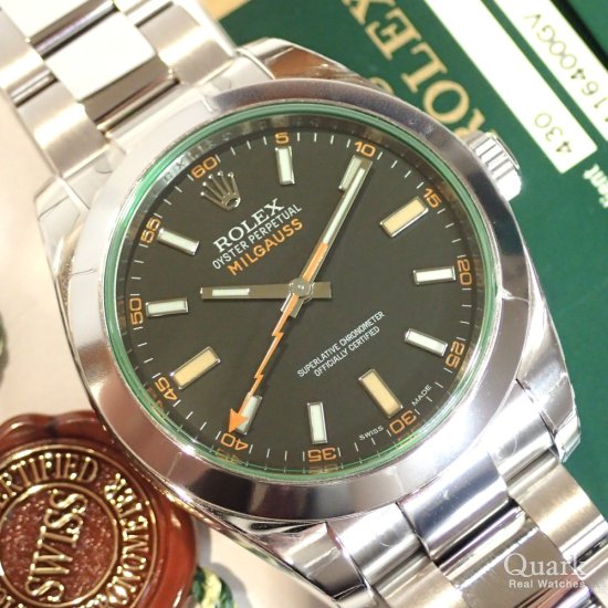 ロレックス ミルガウス Ref.116400GV
