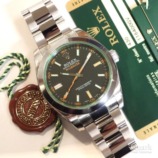ロレックス ミルガウス Ref.116400GV
