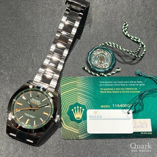 ロレックス ミルガウス Ref.116400GV