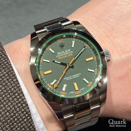 ロレックス ミルガウス Ref.116400GV