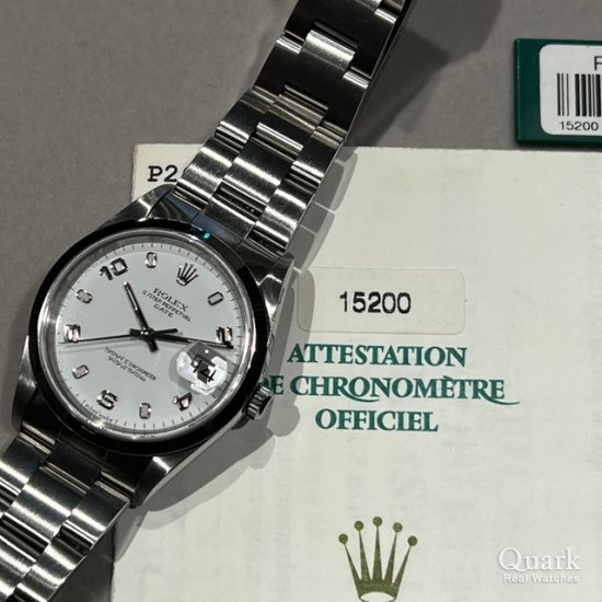 ロレックス オイスター・パーペチュアル・デイト Ref.15200